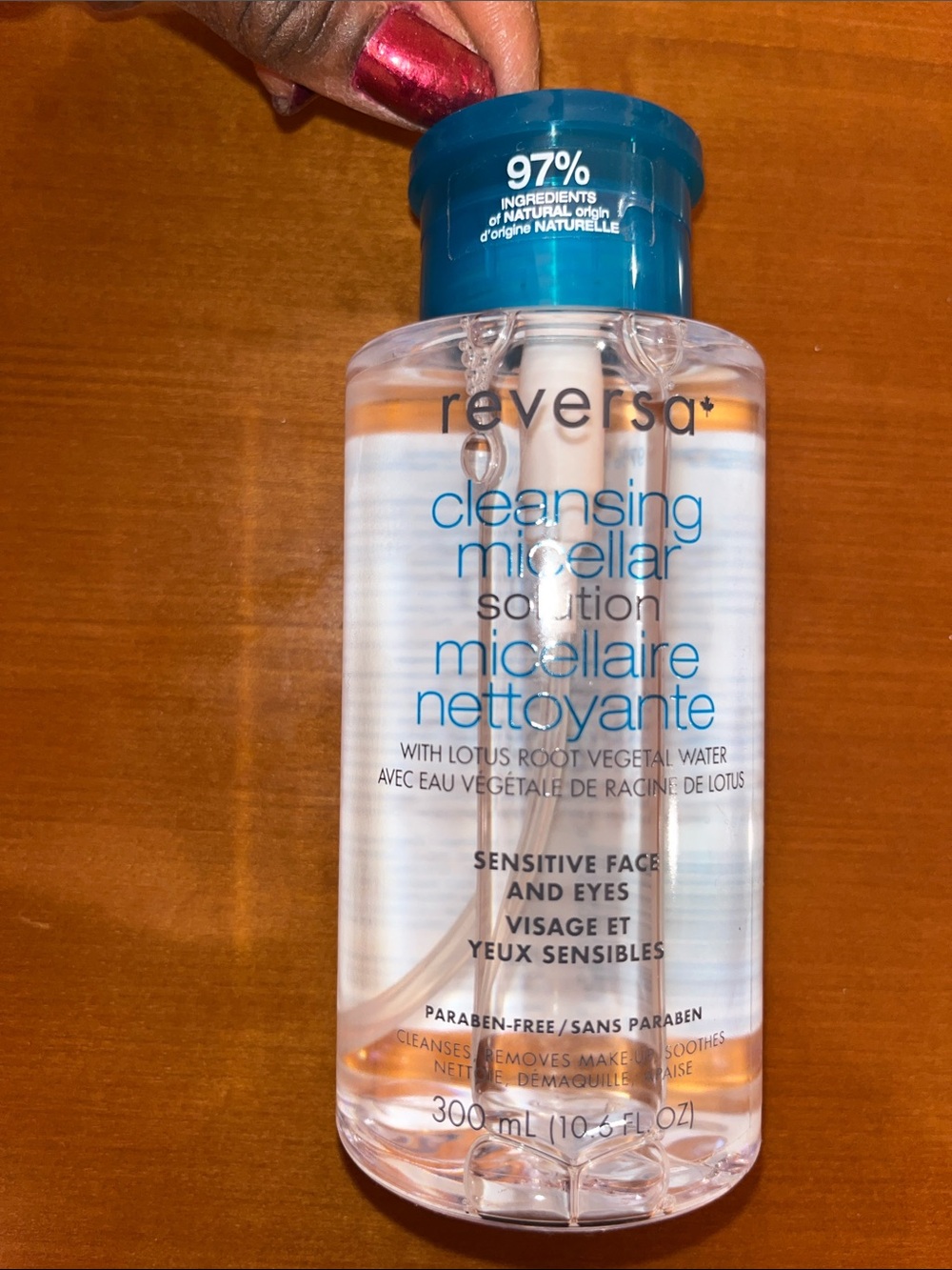 Reversa Cleansing Micellar Solution 300 ml New